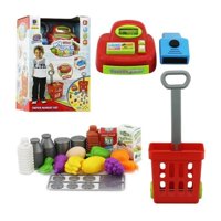 Total Click - Juguete Supermercado 27 Piezas Con Luz Y Sonido