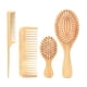 thumbnail image 1 of Juego De Cepillos Para El Cabello De Bambú, Cepillo Para Desenredar, 1 of 3