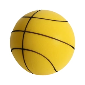 Magideal - Pelota Deportiva Silenciosa Para Niños, Pelota De Juguetes Para Niños, Fácil De Agarrar, Pelota Sensorial Suave De Poco Ruido, Pelota Que Rebota, , Amarillo