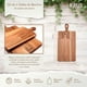 thumbnail image 5 of Set 2 Tablas Para Aperitivo De Madera De Acacia Kawi®, 5 of 6