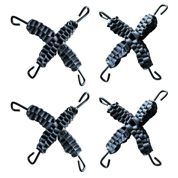 Pack 4 Pulpo Tensor Cadenas Para Nieve 4 Puntas
