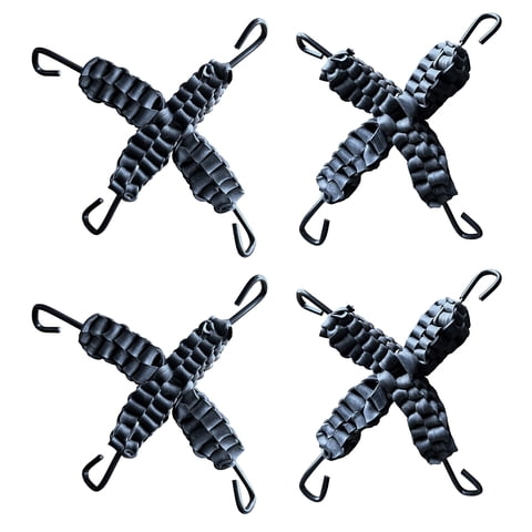 Jj Group - Pack 4 Pulpo Tensor Cadenas Para Nieve 4 Puntas