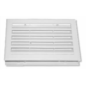 Celosía Ventilación Pvc Beagle 30X20Cm Blanco 25Un Dvp