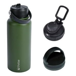 Botella Térmica Hydro Verde 960Ml + 2 Tapas Lhotse Verde