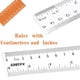 thumbnail image 2 of Regla KASBEE 15 cm de plástico transparente - Pack de 2, 2 of 9