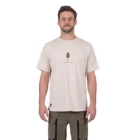 Polera Manga Corta Hombre Morchella Esculenta Lhotse Beige S