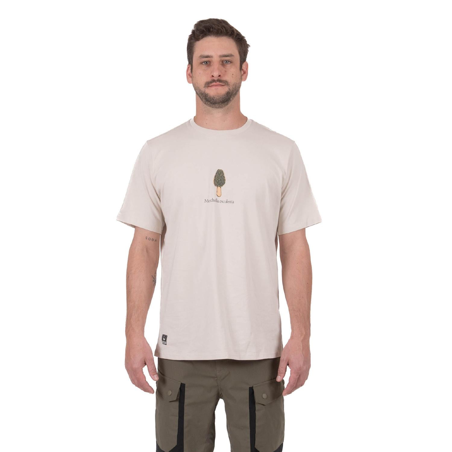 Polera Manga Corta Hombre Morchella Esculenta Lhotse Beige Xl