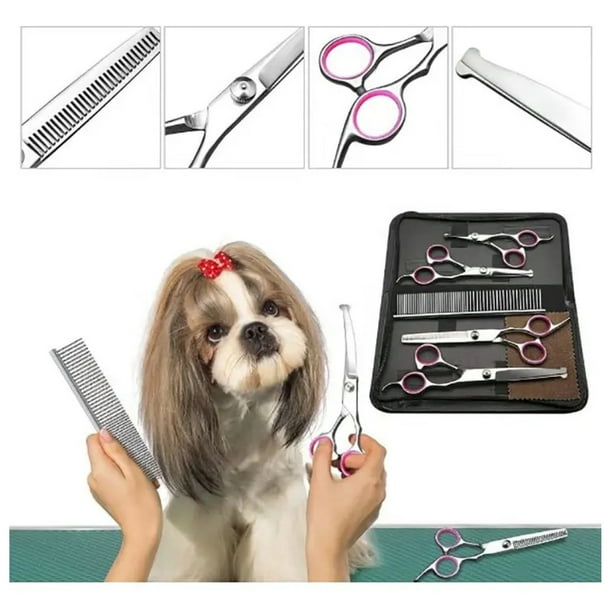 Mascotas Tijeras Cortar Pelo Carrefour Grooming Tijeras De Cortar