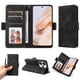 thumbnail image 3 of Carcasa FOXDOCK Xiaomi Redmi 13 4G de cuero PU, diseño acolchado clásico, protección contra caídas y rayones, 3 of 5