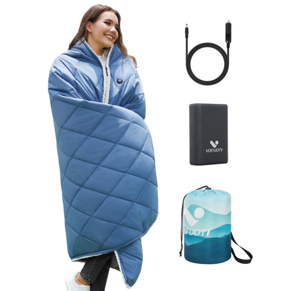 Manta térmica VOFUOTI MAX que funciona con pilas de 15000 mAh