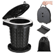 thumbnail image 1 of Inodoro Portátil Plegable Para Camping - Soporta 180kg Negro, 1 of 7