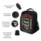 thumbnail image 3 of Mochila Profesional Barbero Peluquería Gran Capacidad Calaveras, 3 of 3