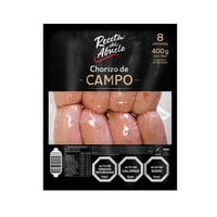 Chorizo De Campo Display 8 Un 400 G Receta Del Abuelo