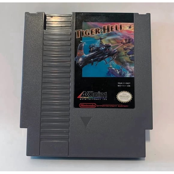 Videojuego Nintendo NES Tiger Heli de LJN Games – Reacondicionado