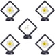 thumbnail image 1 of Paquete de 5 expositores para monedas, marco flotante 3D, caja de exhibición de monedas, película transparente, con soportes, para monedas, especímenes, joyas, collares, pendientes, medallones y piedr, 1 of 7
