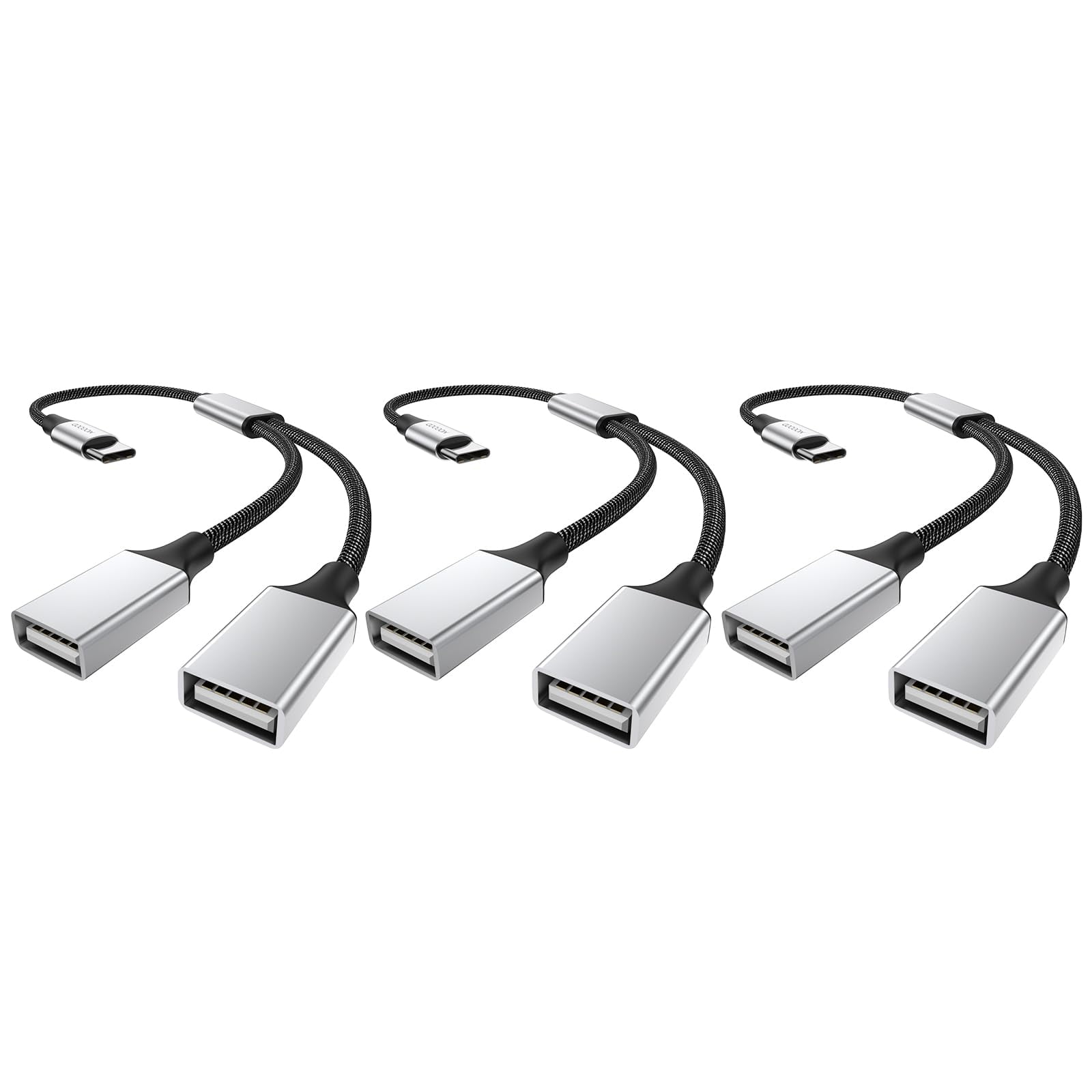 Mogood - Divisor De Adaptador Usb C A Usb 2.0 Dual Para Macbook Pro