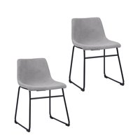 Novahus - Pack 2 Sillas De Comedor Burgos Gris