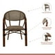 thumbnail image 3 of Silla Bistro Parisina Textileno con reposabrazos - Beige, 3 of 4
