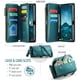 thumbnail image 3 of CaseMe Funda de Cuero para Samsung Galaxy S25 FE 6.7" Tipo Billetera [Bloqueo RFID] con Ranura para Billetes con Zíper para 10 Tarjetas, Correa de Hombro Magnética de Cuero PU Suave para Galaxy S25 F, 3 of 12