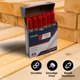 thumbnail image 5 of Crayones para madera Lucky Art Crayonology rojos, paquete de 12, 5 of 7