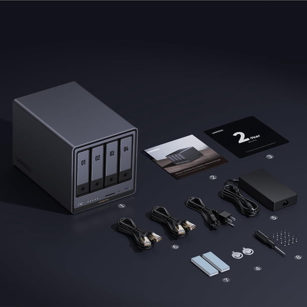 Almacenamiento conectado a la red (NAS) UGREEN NaSync DXP4800 Plus