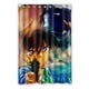 thumbnail image 1 of Cortina de ducha de Detective Conan, juego de cortina de baño con ganchos, tamaño 48 x 72 pulgadas, 1 of 3
