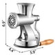 thumbnail image 2 of Picadora de carne VEVOR Manual para hacer salchichas de acero inoxidable 304, 2 of 3
