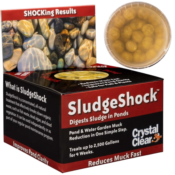 Bolas de Tratamiento de Agua CrystalClear SludgeShock