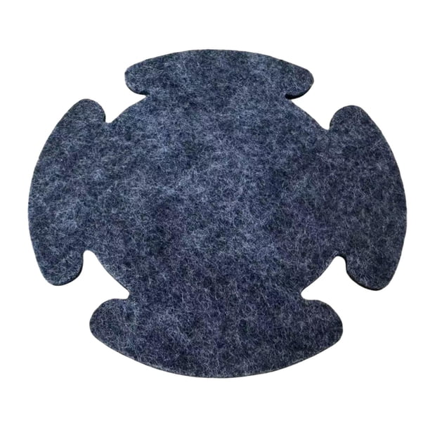 Parche de refuerzo para tambor, parche de tambor, almohadilla adhesiva de protección de repuesto universal resistente y adhesiva para bombo de batería Medio grueso