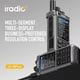 thumbnail image 2 of Radio Multibanda Iradio UV-98 Plus 10W Negro, 2 of 6