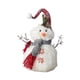 thumbnail image 1 of Adorno Navideño De Muñeco De Nieve Para Ventana De Vacaciones, Estante Para Sala De Estar, Sombrero Rojo Pequeño, 1 of 3