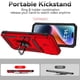 thumbnail image 4 of Estuche GANGXUN para iPhone 15 Pro, soporte giratorio 360°, estilo mecánico y magnético, 4 of 5