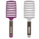 thumbnail image 3 of 2pcs Cepillo De Pelo Ventilado Grande Curvo Para Dimangling Secking Scalp Massage, 3 of 3