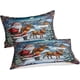 thumbnail image 3 of Juego De Funda Nórdica De Papá Noel Juego De Ropa De Cama De Microfibra De Poliéster 3d Con Fundas De Almohada Juego De 3 Piezas Funda Nórdica Con Cremallera, 3 of 3