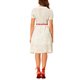 thumbnail image 3 of INSPIRE CHIC Vestido Vintage para Mujer de Regreso a Clases con Estampado Floral, Cuello Peter Pan, Largo a la Rodilla, Casual, Talla S, Blanco, 3 of 7