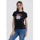 thumbnail image 1 of Polera Mujer Básica Print Negro / Coral, 1 of 4