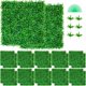 thumbnail image 1 of VEVOR 12 Paneles Artificiales de Boj 51x51 cm Grosor 4 cm, 1 of 8