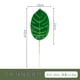 thumbnail image 1 of suxuMhao Hojas de Calathea Artificiales con Rayas Verdes 30 Pzas,17 X 5.1in Plantas Falsas Realistas Plantas Falsas,Plantas Artificiales de Plástico para Exterior,Hojas Verdes para Paisaje de Boda, 1 of 5