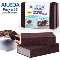Set 2 Esponjas Mágicas Para Cocina Limpia Óxido Parilla Olla Aileda （En Total 70 Unidades）