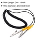 thumbnail image 2 of Cable de conexión a tierra ESD con clip de cocodrilo, cable elástico amarillo antiestático de 3.0m/118", paquete de 2, 2 of 4