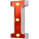 thumbnail image 1 of Letras LED Marquee Maimeili 27 unidades 15 a 16 cm Rojo, 1 of 3