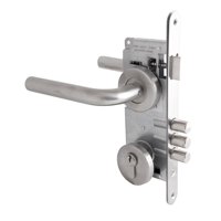 Cerradura Embutida Poli Monaco B40 Oficina/Dormitorio