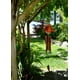 thumbnail image 4 of Carillón de viento con forma de pez cohasset hecho a mano de madera y bambú, 4 of 4
