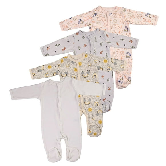 Pack de 4 Pijamas Bebés 12-18M