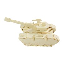 Bothyi - Rompecabezas De Madera 3D Kit De Modelo De Ensamblaje De Manualidades Diy Para Niños Niños Tanque De Adultos