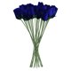 thumbnail image 1 of Rosas de Madera South Beach Crafts 33 cm, paquete de 32, azul oscuro, 1 of 5