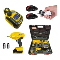 Movi - Kit Gata 5 Toneladas, Más Llave Impacto Con Batería Recargable Y Control Remoto