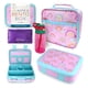 thumbnail image 1 of Fiambrera Kinsho 700 ml Arcoíris Morado con Bolsa y Botella, 1 of 8