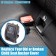 thumbnail image 2 of Unique Bargains Cubierta de Anclaje de Asiento Trasero ISOFix A2059200513 para Mercedes para Benz C300 C350 C200 2015-2020 Marrón Oscuro, 2 of 7