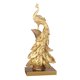 thumbnail image 4 of Estatuilla De Adorno De Estatua De Pavo Real, Regalo Para Estantería, Gabinete, Decoración Artística, Dorado L, 4 of 5